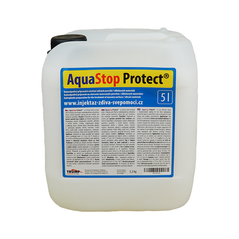 AquaStop Protect® 5l hydrofobní ochranný nátěr