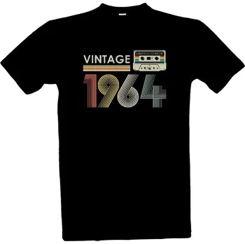 Tričko s potiskem Vintage 1964, limited edition pánské