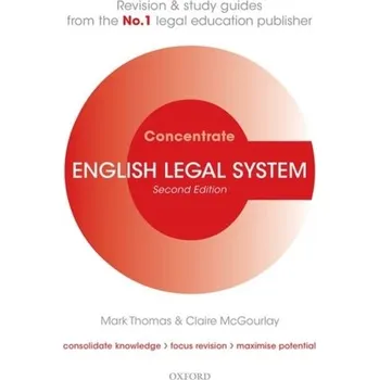 English Legal System Concentrate - Thomas, Trevor Mark