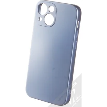Pouzdro na mobilní telefon 1Mcz Metallic TPU ochranný kryt pro Apple iPhone 13 mini modrá (blue)