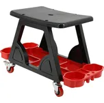 SEFIS servisní pojízdná stolička s odkládacím prostorem