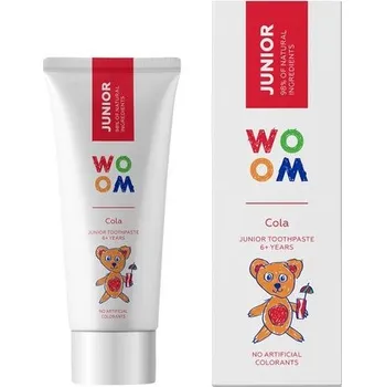 zubní pasta Woom Junior Cola dětská zubní pasta 50 ml