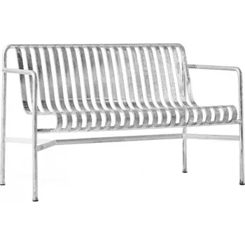 Zahradní lavice Lavice Palissade Dining Galvanised