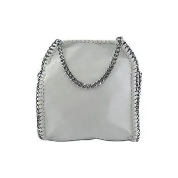 Kabelka Doria Dámská crossbody kabelka s řetízkem šedá LEA