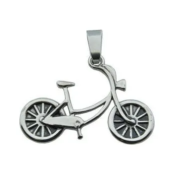 Přívěsek Doria Přívěsek z oceli stříbrný kolo F177