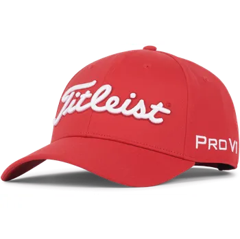 Kšiltovka TITLEIST Tour Performance pánská kšiltovka červená