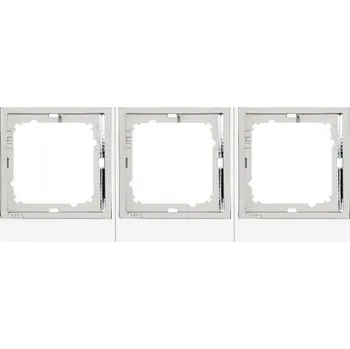 Stavebniny Timex Rámeček trojnásobný MAGIC bílá + chrom