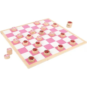 Desková hra Legler Small Foot 11337 Hra dáma s berušky a motýli