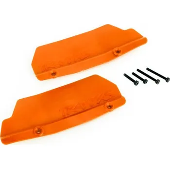 RC vybavení 1:8 Traxxas Sledge: Zástěrka zadního ramene oranžová (1 pár)