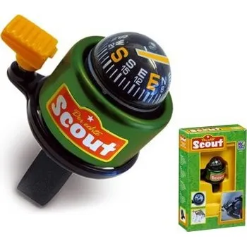 Zvonek na kolo Happy People Scout kompas a zvonek na kolo 2v1 19266