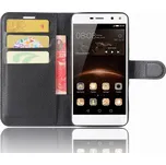 Pouzdro TVC WalletCase pro Huawei Y5 (2017)/Huawei Y6 (2017) Barva: Černá