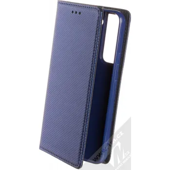 Pouzdro na mobilní telefon 1Mcz Magnet Book Color flipové pouzdro pro Samsung Galaxy S22 5G tmavě modrá (dark blue)