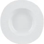 Porcelánový hluboký talíř s vroubky