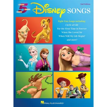 Disney Songs - 2nd Edition - Five-Finger Piano 988925