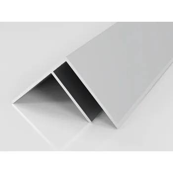 Stavební profil Hliníkový ukončovací profil F10 - velký Délka: 2000