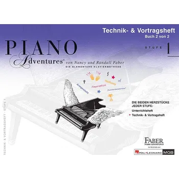 Piano Adventures: Technik- Vortragsheft 1 - Stufe 1 (Buch 2 von 2) 981599
