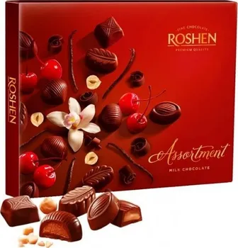 Čokoláda ROSHEN Assortment mléčná čokoláda 145 g