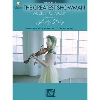 The Greatest Showman - Medley For Violin - Medley for Violin with Original Backing Tracks noty pro slov housle 988633