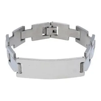 Náramek Doria Náramek pánský stříbrný, chirurgická ocel N254