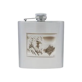 Placatka Nerezová placatka PLM008 s motivem HARLEY DAVIDSON - OREL