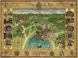 Ravensburger Mapa Bradavic 1500 dílků