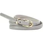 Dámský pásek kožený šedý OD098 Velikosť: 115 cm