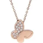 Doria Řetízek z oceli MOTÝL rose gold I197
