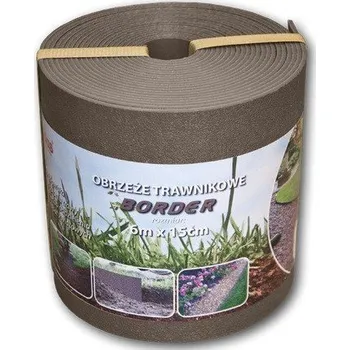 Zahradní obrubník Bradas Plastový obrubník zahradní flexibilní 15 cm x 6 m