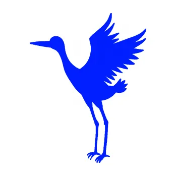 Samolepicí dekorace na vozidlo Čáp 003 levá (19 - modrá dynamic) SAMOLEPKA NA AUTO, NÁLEPKA, FÓLIE, POLEP, TUNING, VLASTNÍ TEXT, TISK, AUTOSAMOLEPKY.cz, POLEPY, OBRÁZEK, LOGO, 3D STICKERS