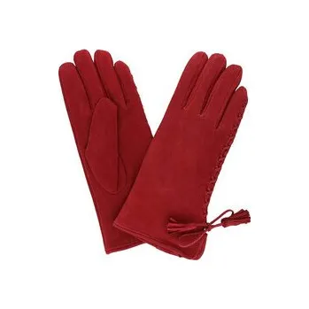 Rukavice PRIUS Dámské rukavice MONCLARO červené, broušená kůže Velikosť: XL