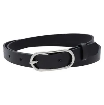 Opasek Doria Dámský pásek kožený černý OD064