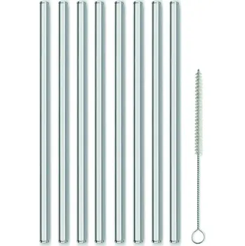 Příbor Brčka KELA skleněná s čistítkem Grace 23 cm sada 9 ks KL-12538 KL-12538