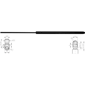 Dveře karosérie Plynová vzpěra zavazadlový prostor STARLINE