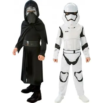 Karnevalový kostým Rubies Dětský kostým deluxe Star Wars Ren a Stormtrooper M