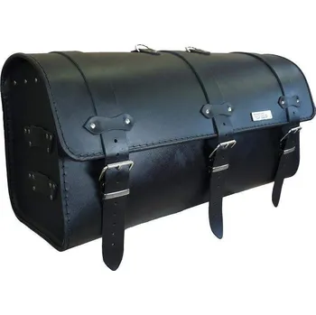 Zavazadlo na motocykl Kožený moto kufr na motorku Chopper RSA-14A