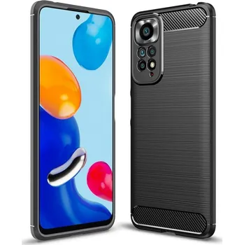 Pouzdro na mobilní telefon Tech-Protect Ochranný kryt pro Xiaomi Redmi Note 11 Pro / 11S Pro - Tech-Protect, Tpucarbon Black
