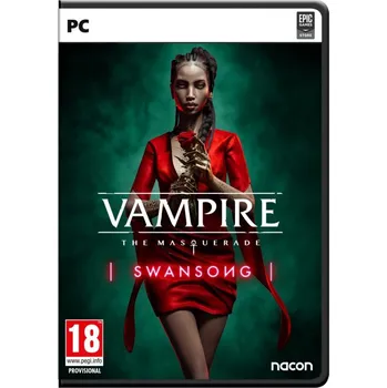 Počítačová hra Vampire: The Masquerade Swansong PC krabicová verze