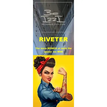 Plastikový model Riveter 0.55 mm DOUBLE (for 1/72, 1/48)