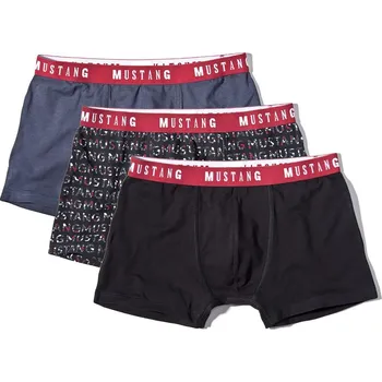 Boxerky MUSTANG Výhodné balení pánských sportovních boxerek (3ks) XL 4155_1003.426