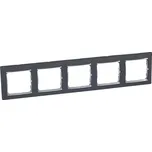 VALENA RÁMEČEK 5-NÁSOBNÝ HORIZONTÁLNÍ ČERNÁ-STŘÍBRO LEGRAND 770395