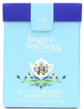 Čaj English Tea Shop Bílý čaj s borůvkami a bezovým květem 80 g