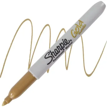 Kancelář SHARPIE METALLIC Fine Point, zlatý