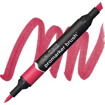 Lihová fixa WINSOR & NEWTON Promarker Brush & Chisel, RUBY (R455)