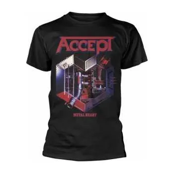 Merch Accept: Tričko Metal Heart 1 L 2018