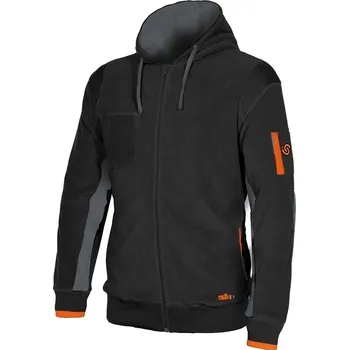 Pánská mikina INDUSTRIAL STARTER ORTIGARA mikina s kapucí Barva: Šedá, Velikost: 2XL