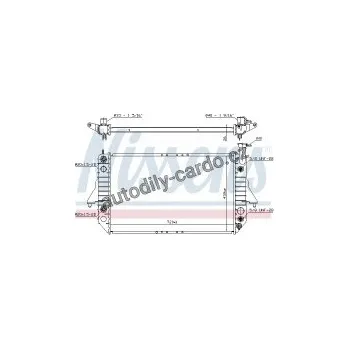 Chladič motoru Chladič motoru NISSENS 60909