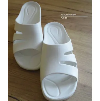 Dámská zdravotní obuv MEDISTYLE PUR 11 pantofel bílý tvarovaný teplem, bílá - 39-40