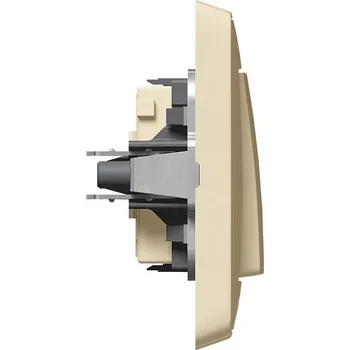 vypínač CARIVA SPÍNAČ Č. 1, 10 A BÉŽOVÁ LEGRAND 773901