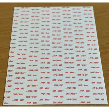 Výstražná páska A4 arch (21x30cm) 4905-P VHB páska čirá 3M tloušťka 0,5mm