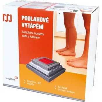 Dlažba V-systém 1314 Teplá dlažba KABEL D/T